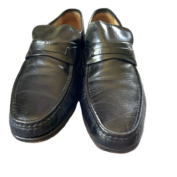 Vintage Coburne Square Leather Loafers main image 4
